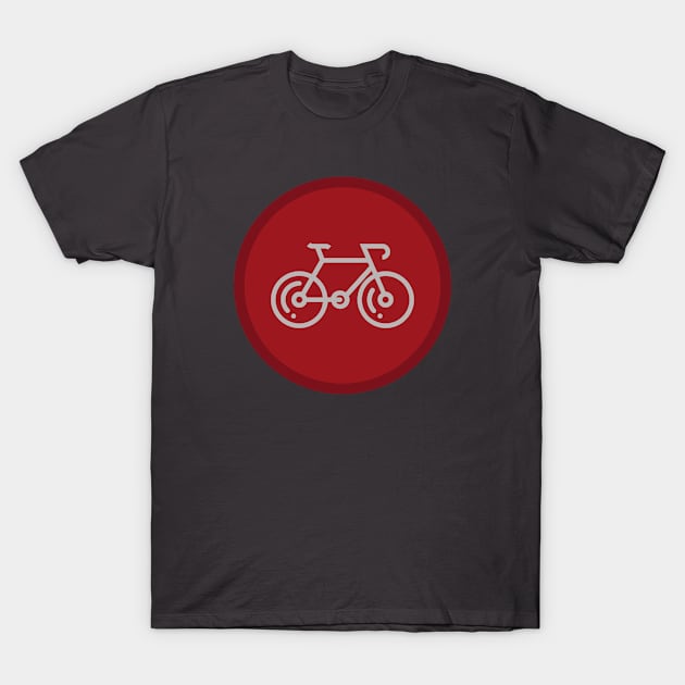 Bicycle Circle T-Shirt by silentboy